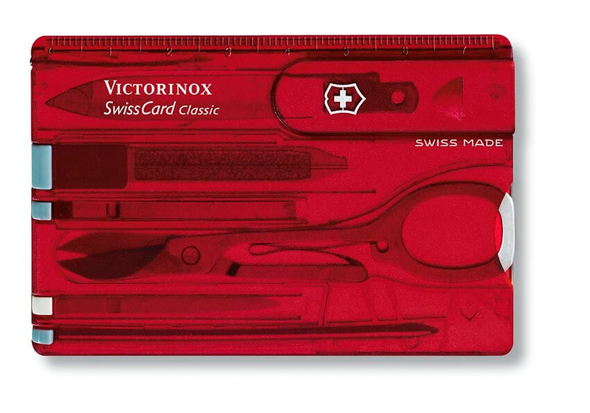 Швейцарская карта Victorinox SwissCard Classic 0.7100.T швейцарская карта victorinox swisscard classic 0.7100.t