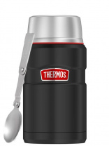 термос для еды thermos sk3020 rcmb 0.71 литра матовый чёрный подробнее