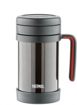 термокружка thermos с заварником tcmf-501 bk чёрная 0.5 литра подробнее