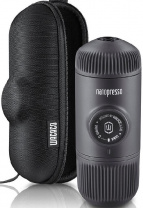 Портативная кофеварка Wacaco Nanopresso Grey + Case - Подробнее >> портативная кофеварка wacaco nanopresso grey + case подробнее